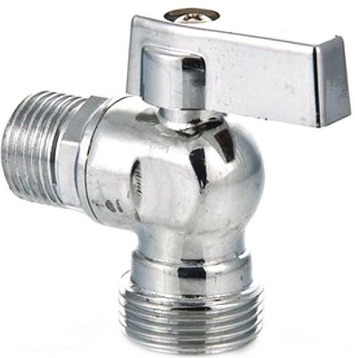 Шаровой кран Remsan Ду15х20 451973 угловой Хром