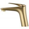 Смеситель для раковины Wonzon & Woghand WW-A41222-BG цвет Брашированное золото