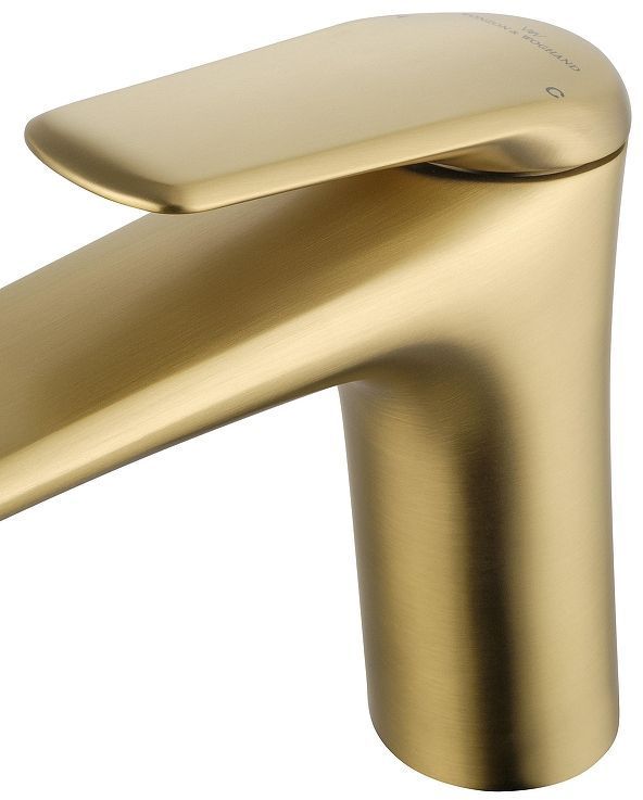 Смеситель для раковины Wonzon & Woghand WW-A41222-BG цвет Брашированное золото