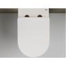 Унитаз CERAMICANOVA Mia Rimless напольный приставной CN1810