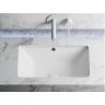 Умывальник CERAMICANOVA Element прямоугольный встраиваемый под столешницу, с крепежом и шаблоном для установки CN6045