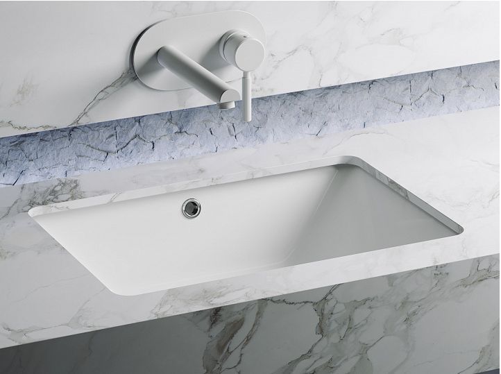 Умывальник CERAMICANOVA Element прямоугольный встраиваемый под столешницу, с крепежом и шаблоном для установки CN6045 Умывальник CERAMICANOVA Element прямоугольный встраиваемый под столешницу, с крепежом и шаблоном для установки CN6045