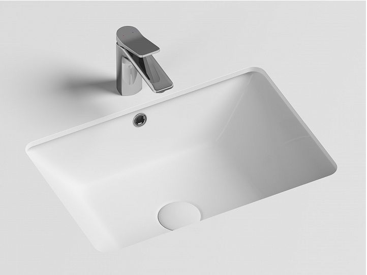 Умывальник CERAMICANOVA Element прямоугольный встраиваемый под столешницу, с крепежом и шаблоном для установки CN6045 Умывальник CERAMICANOVA Element прямоугольный встраиваемый под столешницу, с крепежом и шаблоном для установки CN6045