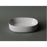Умывальник CERAMICANOVA Element чаша накладная овальная 540x350x145 мм CN5023
