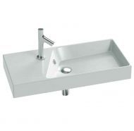 Раковина Jacob Delafon Rythmik EXP112-00, 80x37 см