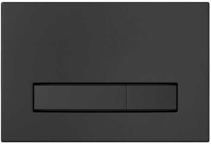 Клавиша смыва Berges Atom Line 049227 Черная SoftTouch