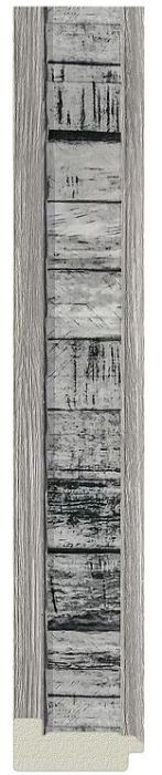 Зеркало Evoform Octagon 64х64 BY 7429 в багетной раме - Состаренное дерево 50