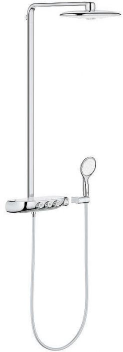Душевая система Grohe Rainshower System 26250LS0 с термостатом Белая луна