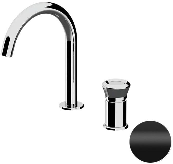 Смеситель для раковины Remer Element ET57NO цвет Черный матовый