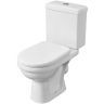 Унитаз компакт Santeri Визит 1.P405.3.S00.00B.F с бачком и сиденьем