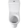 Унитаз компакт Santeri Визит 1.P405.3.S00.00B.F с бачком и сиденьем