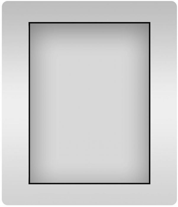Зеркало Wellsee 7 Rays' Spectrum 80 172200760-172200770 цвет Черный матовый
