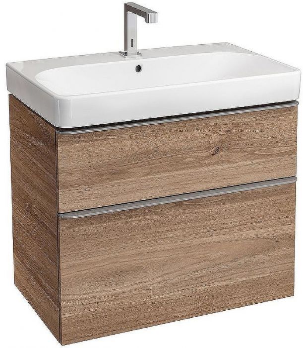 Тумба под раковину Geberit Smyle Square 75 500.353.JR.1 Пекан