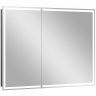 Зеркальный шкаф Континент Allure LED 100 МВК044 с подсветкой Белый