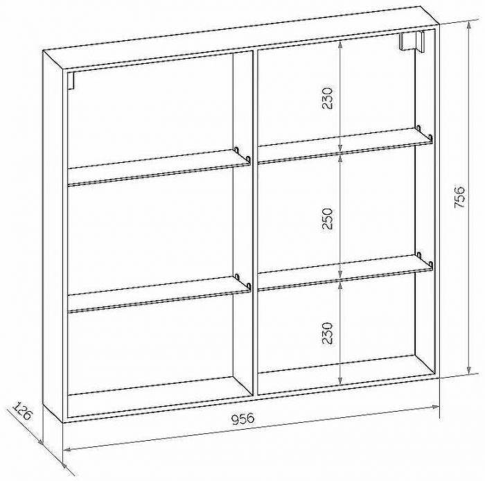 Зеркальный шкаф Континент Allure LED 100 МВК044 с подсветкой Белый