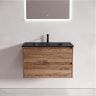 Тумба подвесная SANCOS под раковину Libra, дуб чарльстон 790х450х500 мм, LB80ECH