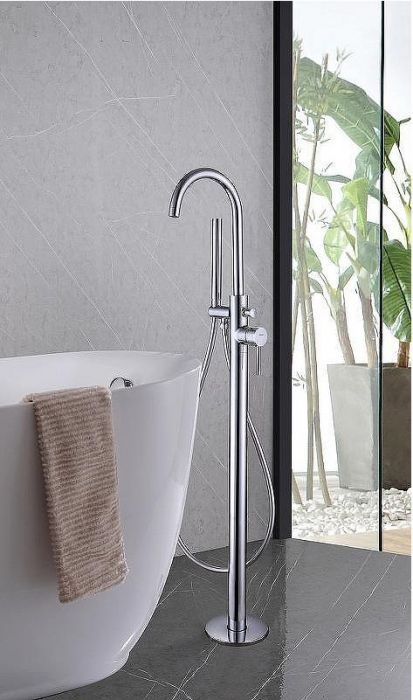 Смеситель для ванны Abber Wasser Kreis AF8115 Хром
