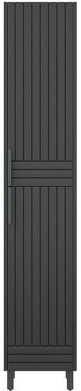 Шкаф пенал Corozo Терра 35 SD-00001325 Графит матовый