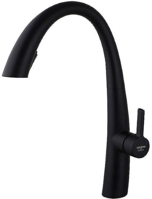 Смеситель для кухни Melodia della vita Perfetto MDV30207bk Черный