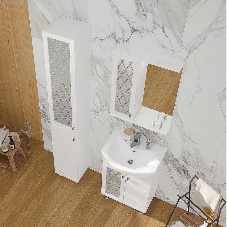 Шкаф пенал Volna Milena 30 pnMILENA30-01 Белый