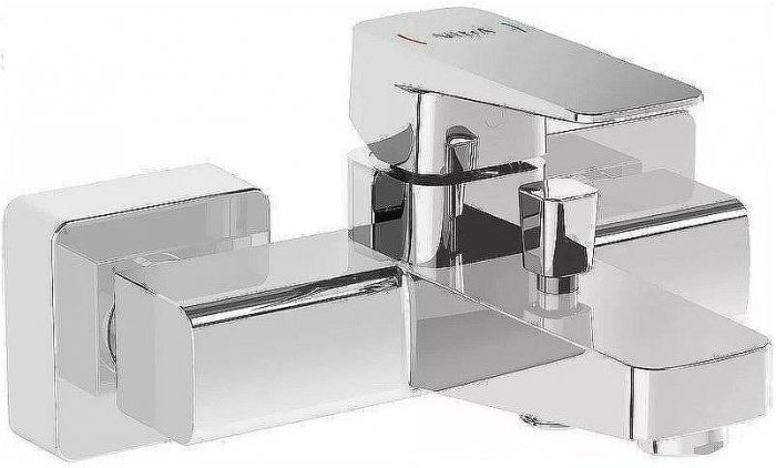 Смеситель для ванны Vitra Root Square A42737EXP Хром