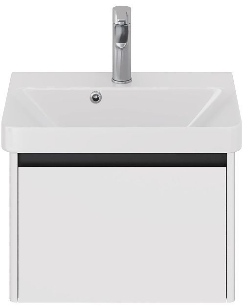 Тумба под раковину Dreja Luxury 55 99.2009 подвесная цвет Белый матовый