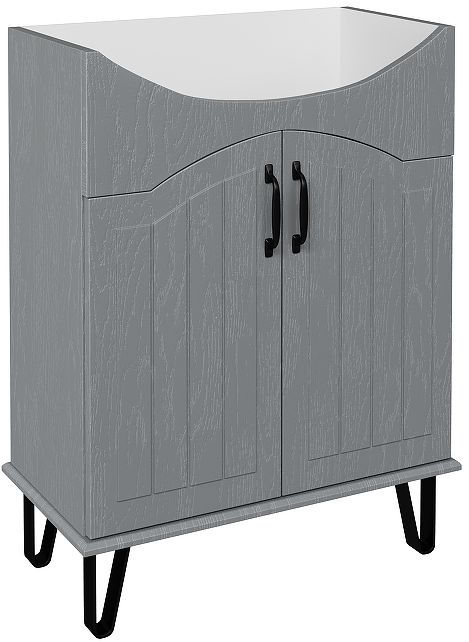 Тумба под раковину DIWO Сочи 65 00-00001322 цвет Антрацит