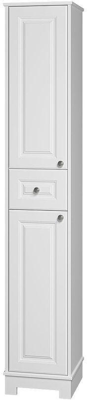 Шкаф пенал Misty Ларго 35 L Лар-05035-0101Л Белый матовый