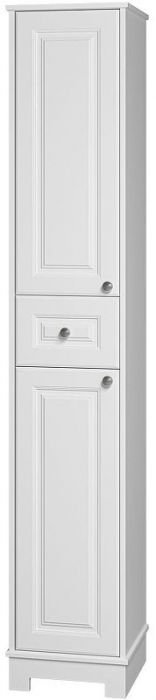 Шкаф пенал Misty Ларго 35 L Лар-05035-0101Л Белый матовый