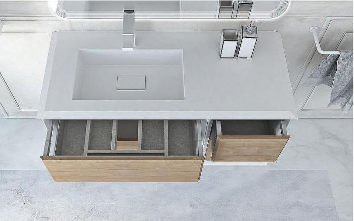 Тумба Cezares Bellagio 35 54719 подвесная Rovere tabacco