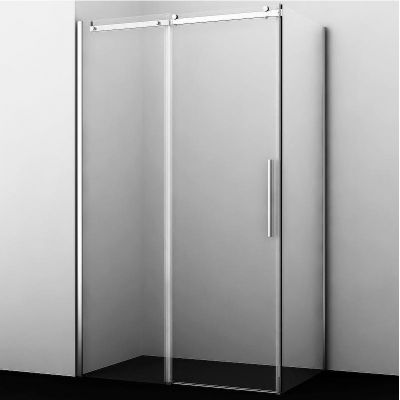 Душевой уголок WasserKRAFT Dinkel 120x90 58R07 профиль Хром стекло прозрачное