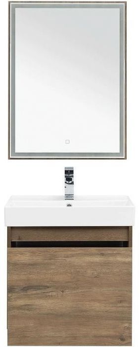 Комплект мебели для ванной Aquanet Nova Lite 60 254215 подвесной Дуб рустикальный