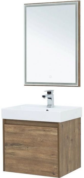 Комплект мебели для ванной Aquanet Nova Lite 60 254215 подвесной Дуб рустикальный