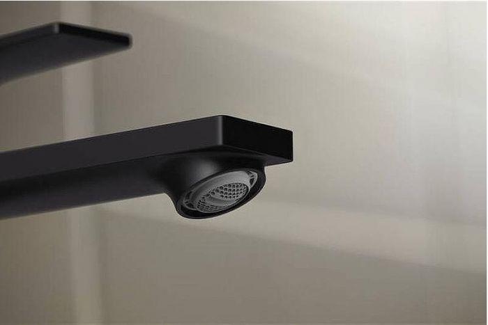 Смеситель для раковины Hansgrohe Rebris E 72557670 Черный матовый