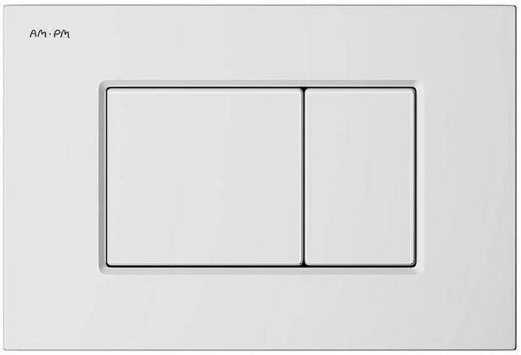 Комплект унитаза с инсталляцией AM.PM Like IS100201.801900 с сиденьем Микролифт и Белой глянцевой клавишей смыва