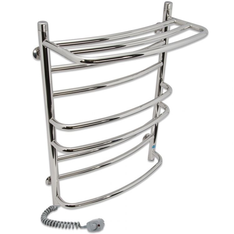 Полотенцесушитель электрический Laris Евромикс с полочкой П8 80х50