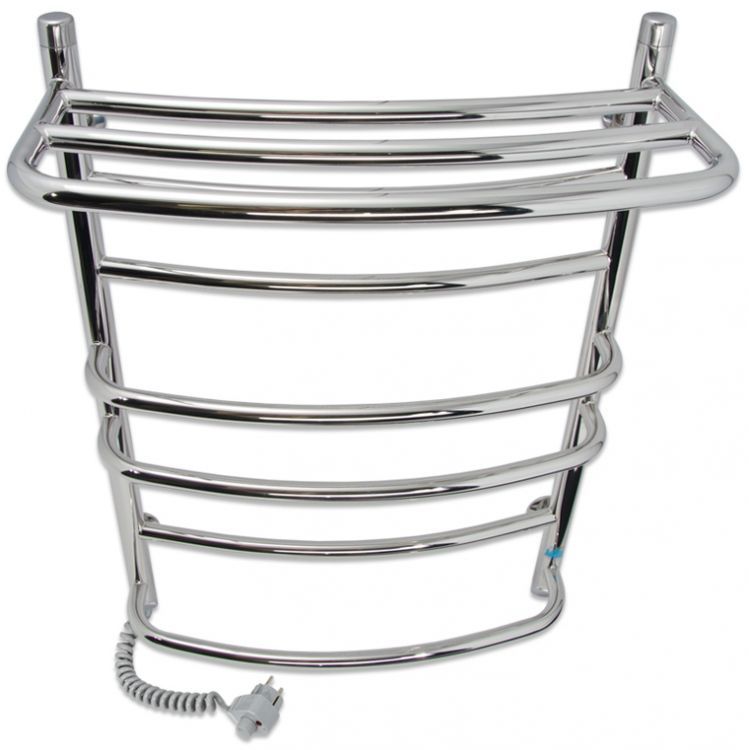 Полотенцесушитель электрический Laris Евромикс с полочкой П8 80х50