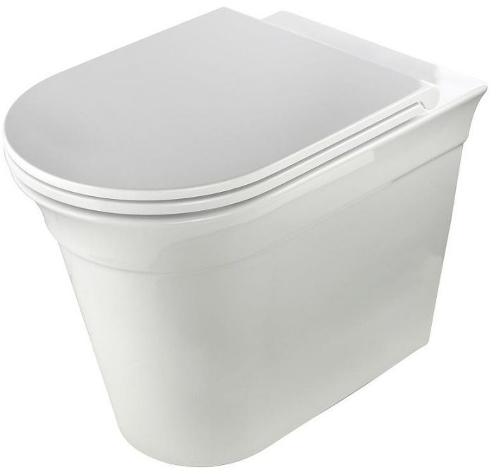 Унитаз Migliore Monaco 32065 приставной цвет Белый без сиденья