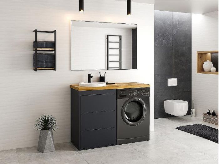 Зеркало Brevita Mars 120 MARS-02120-ЧмП Черное