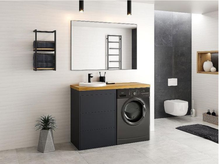 Зеркало Brevita Mars 120 MARS-02120-ЧмП Черное