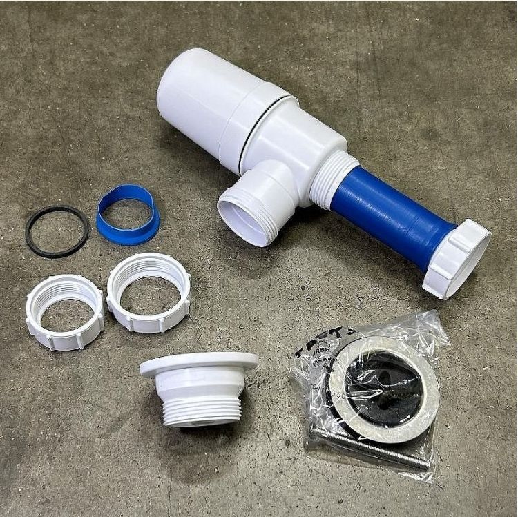 Сифон для раковины McAlpine MRSK1-A цвет Белый