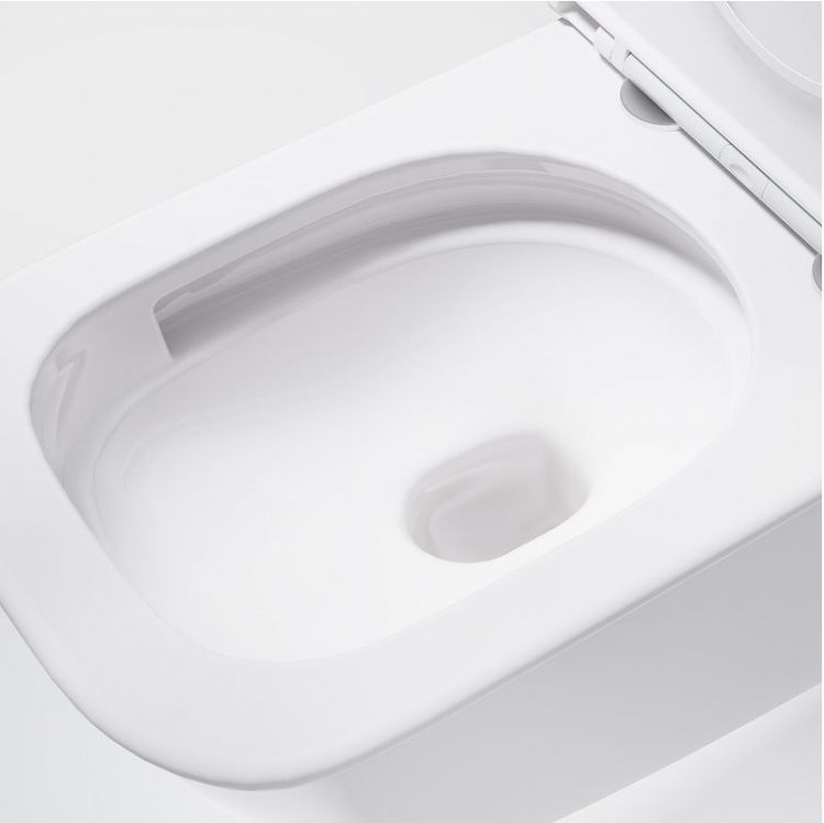 Унитаз Vincea Demi Tornado VT1-55T подвесной цвет Белый с сиденьем Микролифт