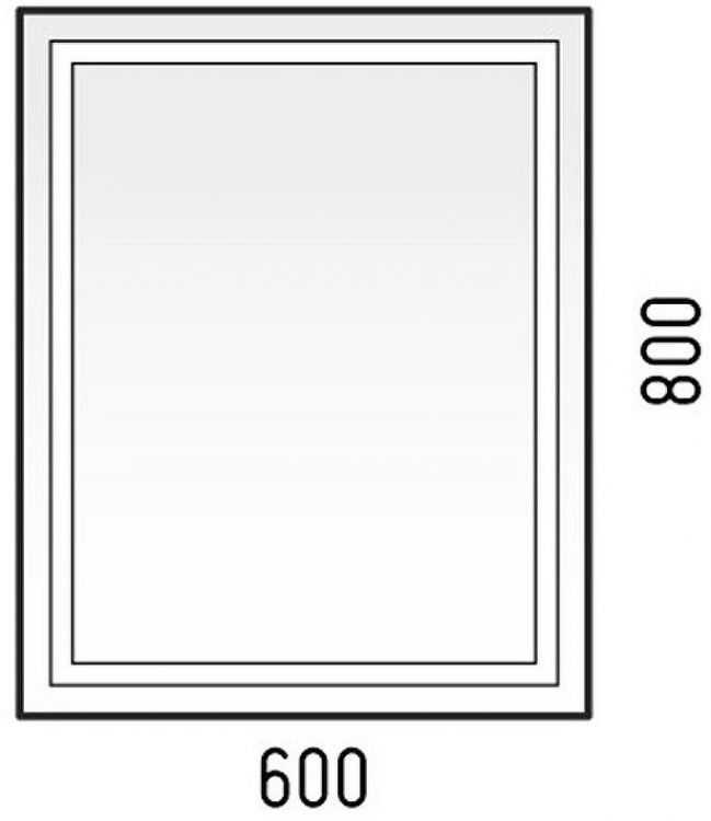 Зеркало Corozo Барго 60 SD-00001116 с подсветкой с сенсорным выключателем