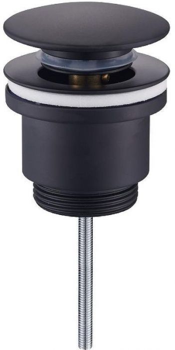 Донный клапан Raglo R600.01.06 click-clack Черный матовый