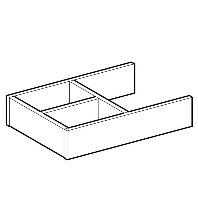 Разделительная перегородка Geberit для ящика, 323 х 68 х 230 мм, светло-серая Разделительная перегородка Geberit для ящика, 323 х 68 х 230 мм, светло-серая