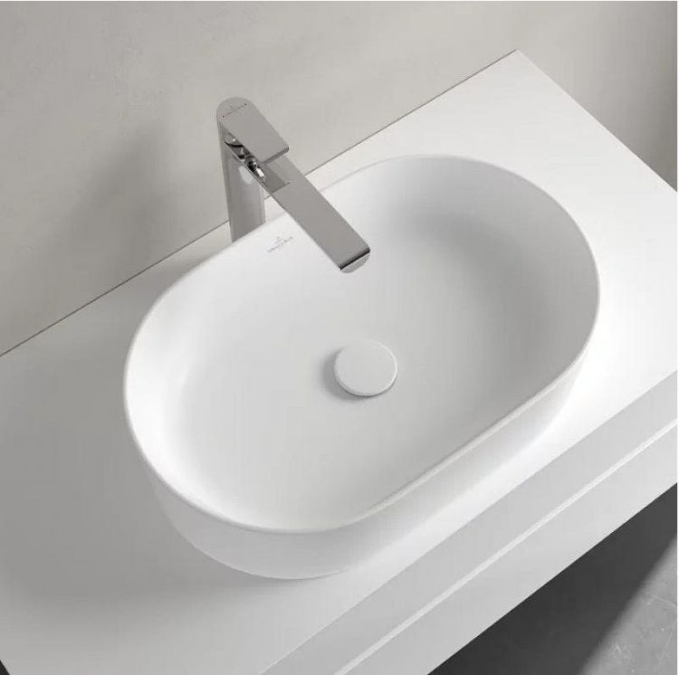 Раковина-чаша Villeroy&Boch Collaro 56 4A1956RW Stone White