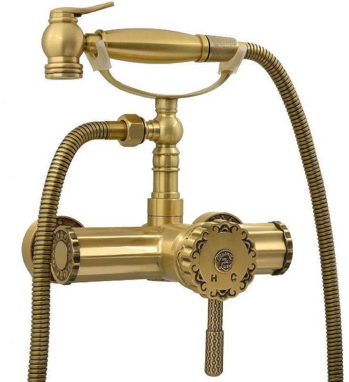 Гигиенический душ со смесителем Bronze de Luxe Windsor 10135 Бронза Гигиенический душ со смесителем Bronze de Luxe Windsor 10135 Бронза