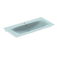 Раковина Geberit Renova Plan Slim 100х48 см, с отв. под смеситель, с переливом [122200000]