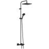 Hansgrohe Vernis Shape Душевая система, настенная, 1jet, цвет: черный матовый