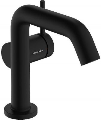 Смеситель для раковины Hansgrohe Tecturis S 73320670 Черный матовый